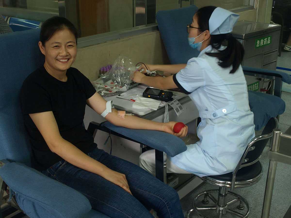 公司组织义务献血活动